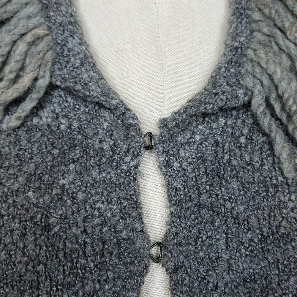 ( Free People ) Boho Sweater with Fringe Detail - Picture 7 of 8